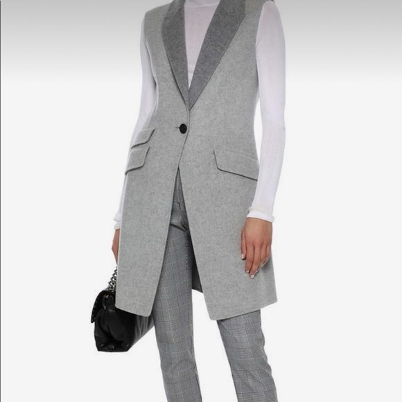 rag & bone Jackets & Blazers - Rag and Bone Grey Duchess Vest